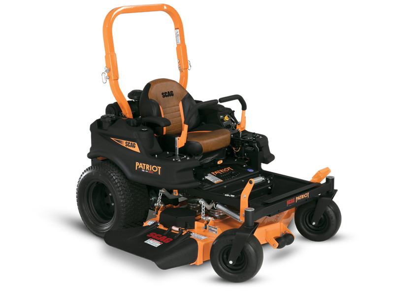 2022年製【Squire|Stratocaster】 Scag Patriot Z – 52in Zero‑Turn Mower | Kawasaki® FX‑Series 22HP Engin
